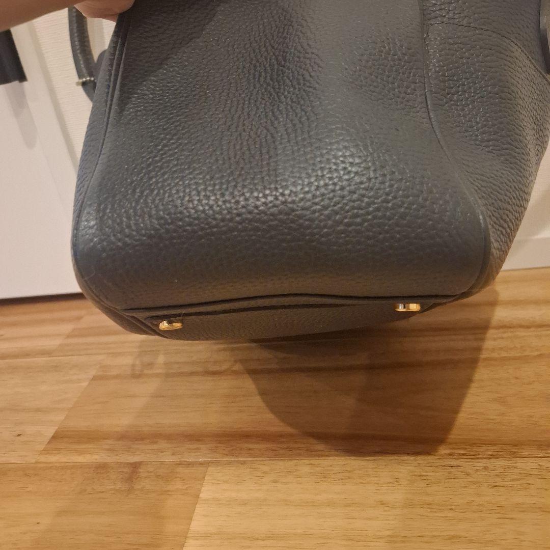 A.D.M.J. エーディーエムジェイ　トートバッグ　レザーバッグ　シボ革