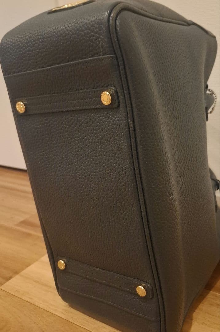 A.D.M.J. エーディーエムジェイ　トートバッグ　レザーバッグ　シボ革