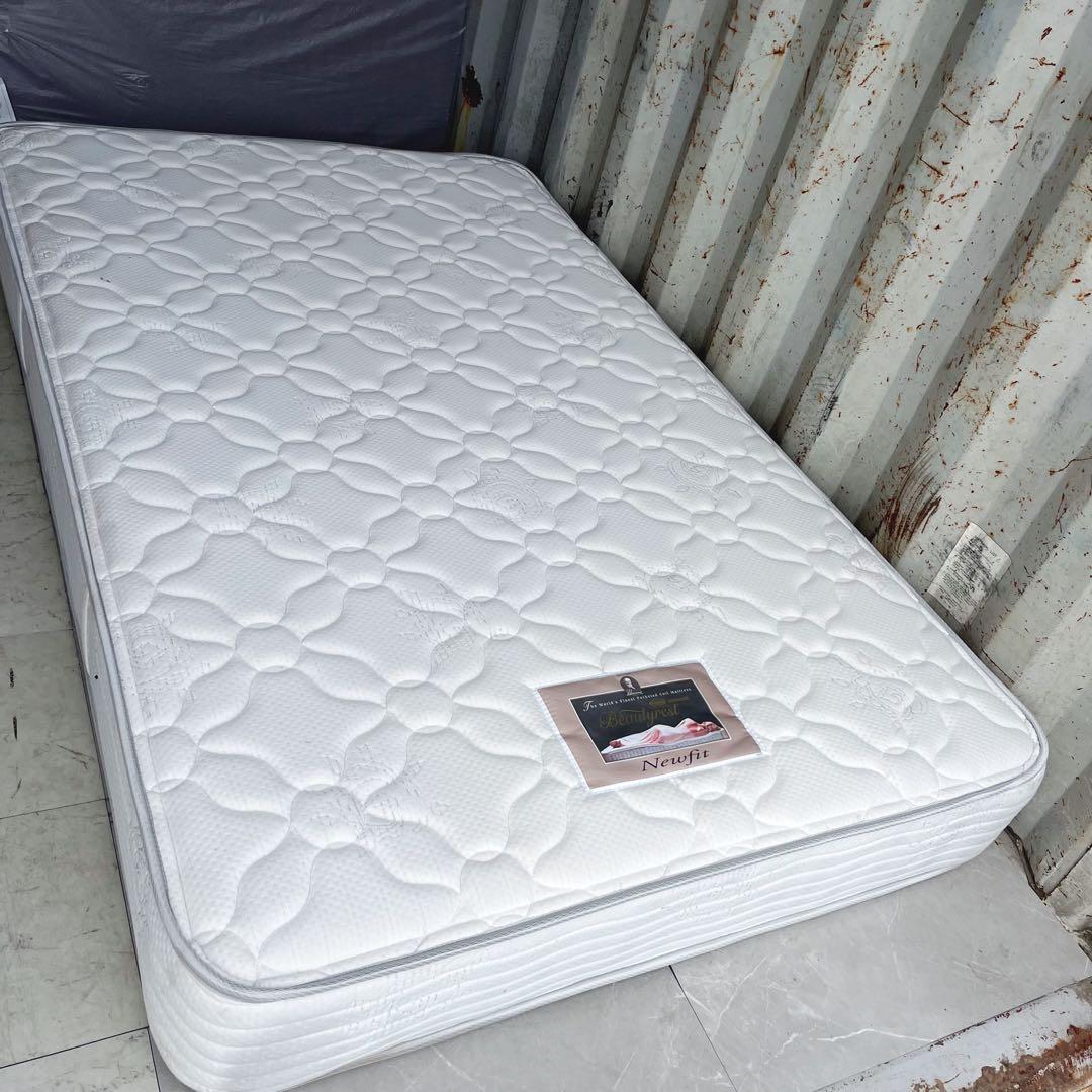 取付無料！シモンズ ビューティレスト ニューフィット 快眠 セミダブルマットレス