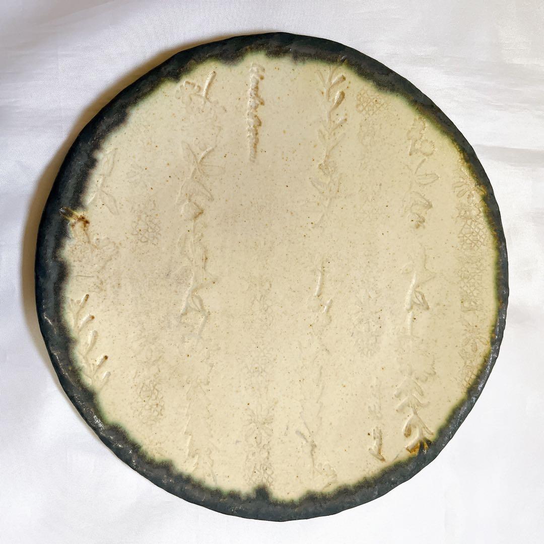 本田あつみさん ラウンドプレート 24cm