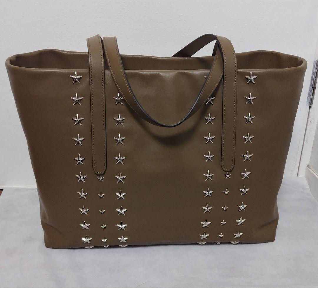 お値下げ【新品】JIMMY CHOO ジミーチュウ バッグ カーキ ピムリコ