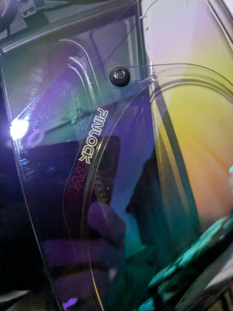 SHOEI フルフェイスヘルメット ミラーシールド付き