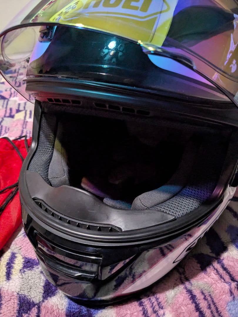SHOEI フルフェイスヘルメット ミラーシールド付き