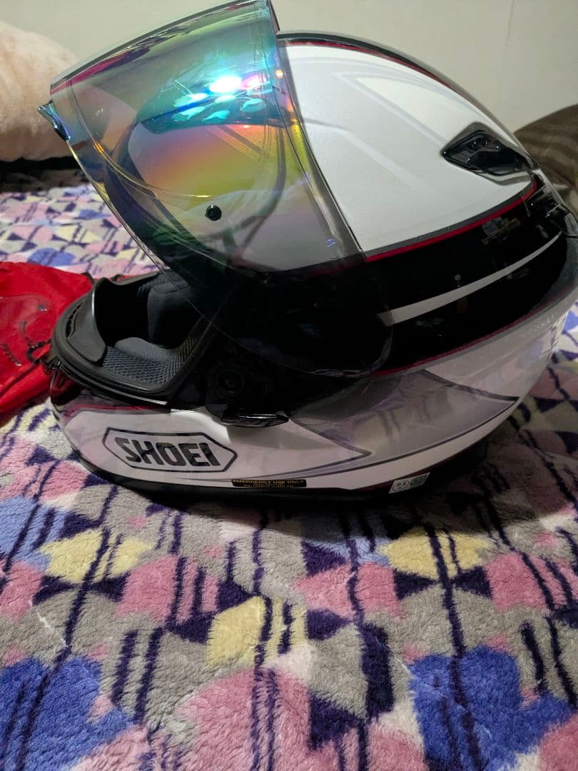 SHOEI フルフェイスヘルメット ミラーシールド付き