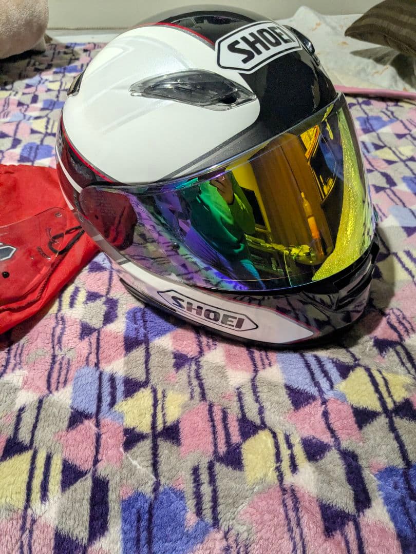 SHOEI フルフェイスヘルメット ミラーシールド付き