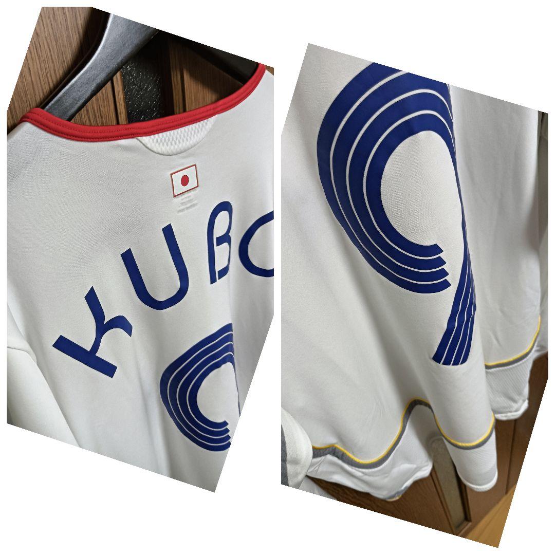 日本代表 久保竜彦 #9 オーセンティック長袖ユニフォーム 06/07ホーム O