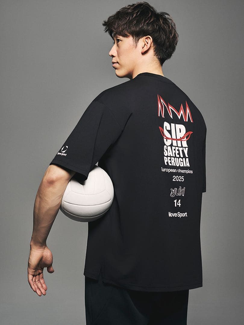 シル・サフェーティ・ペルージャ来日 限定コラボアイテム シャツ Oサイズ