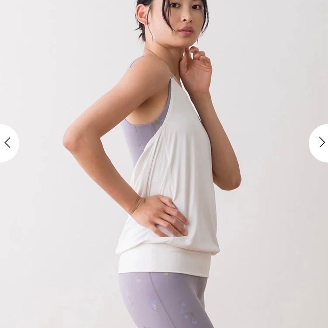 SUKALA フラワーブーケ　カバータンクトップ　ライラック　Lサイズ