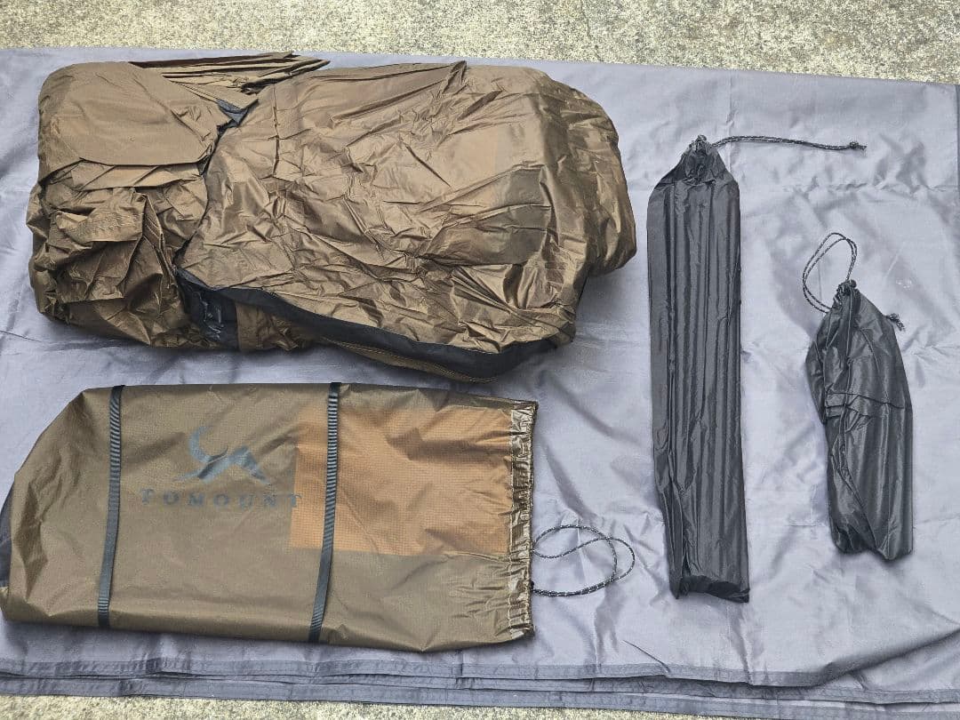 TOMOUNT NY TENT 2　グランドシート付