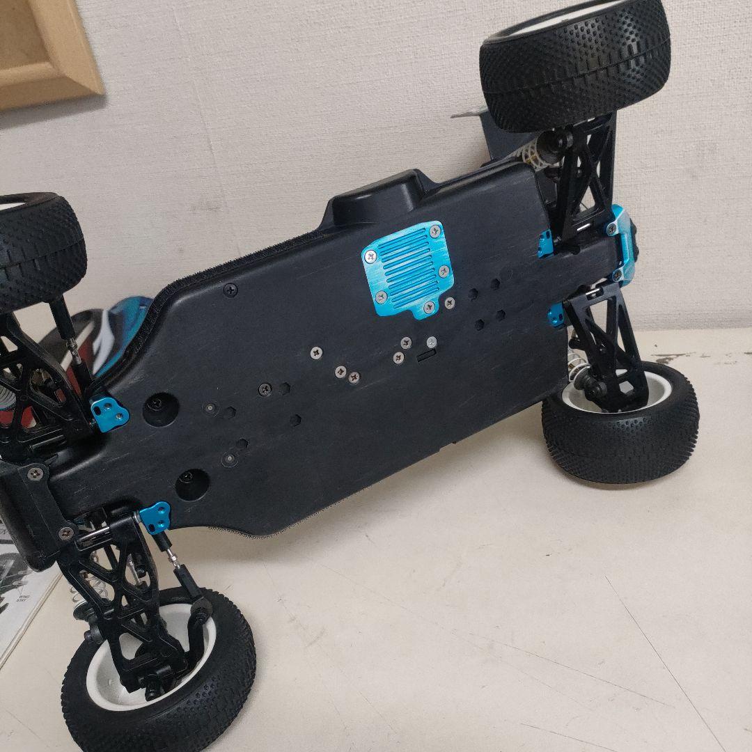 タミヤDB01シャーシ、オプション多数装備、ボディ付き