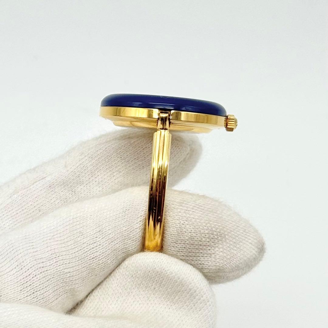 箱付き美品 GUCCI 腕時計 チェンジベゼル レディース ゴールド 12色