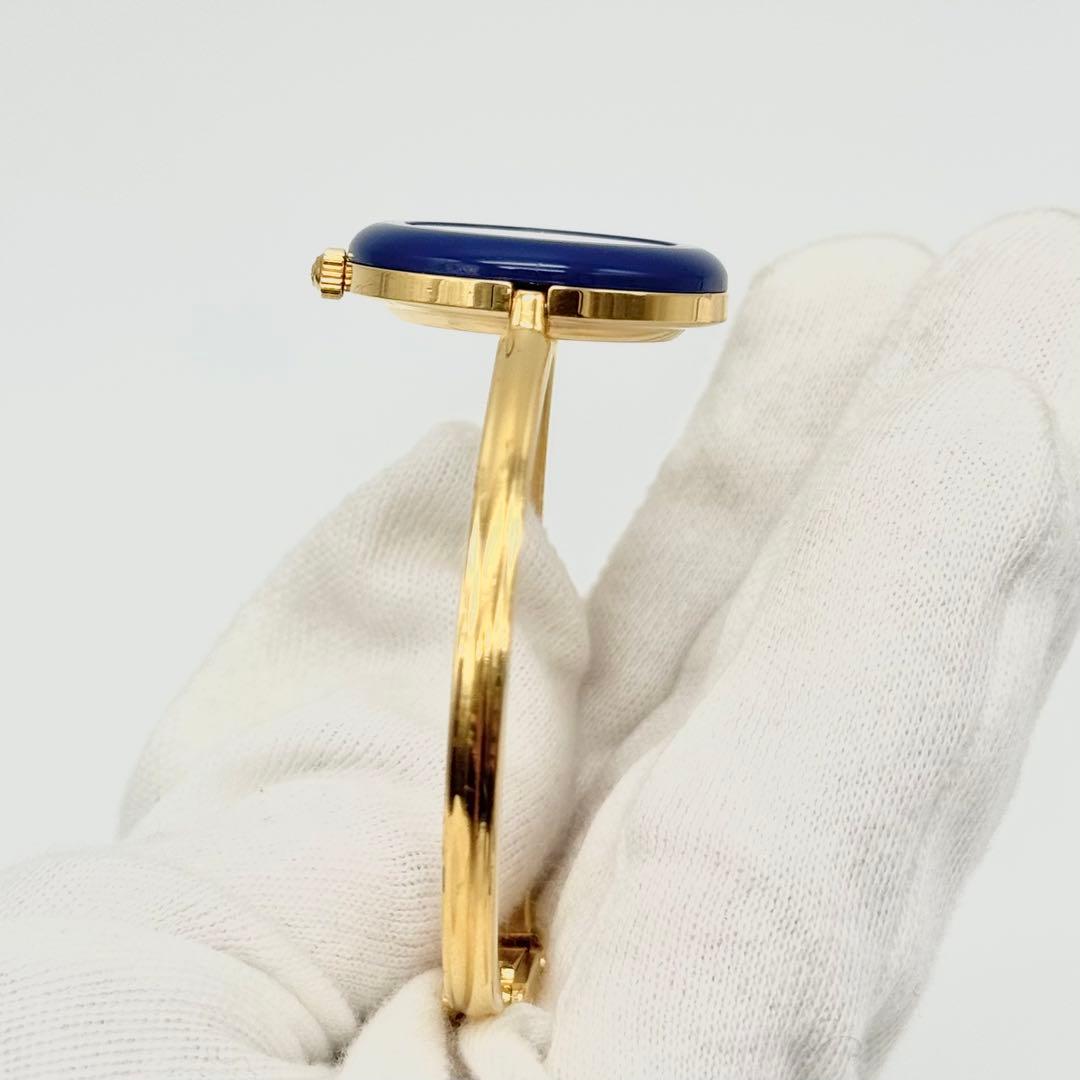 箱付き美品 GUCCI 腕時計 チェンジベゼル レディース ゴールド 12色