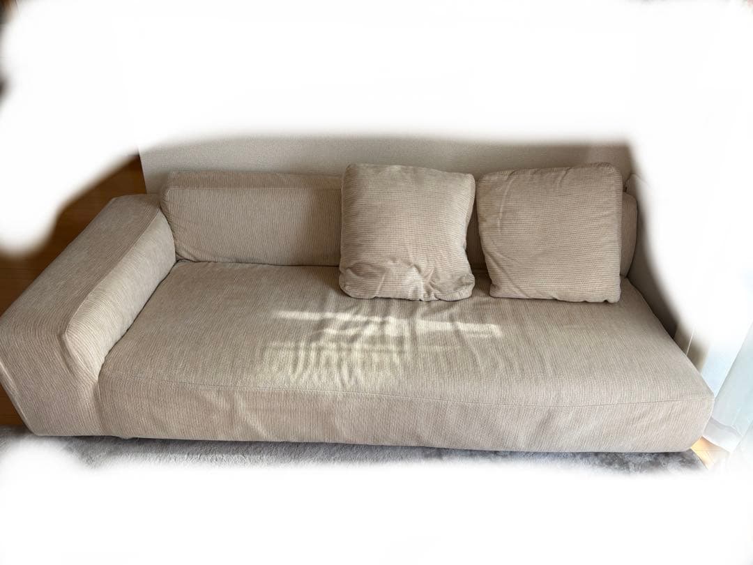 【送料込み】Decibel C4 ワイド3人掛け片ひじ　ソファ　NOYES