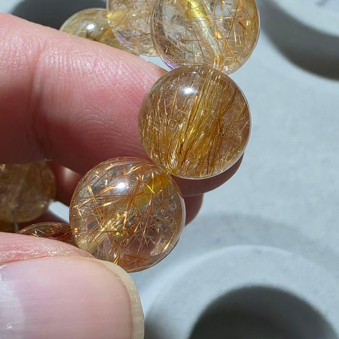 ルチルクォーツ 12mm