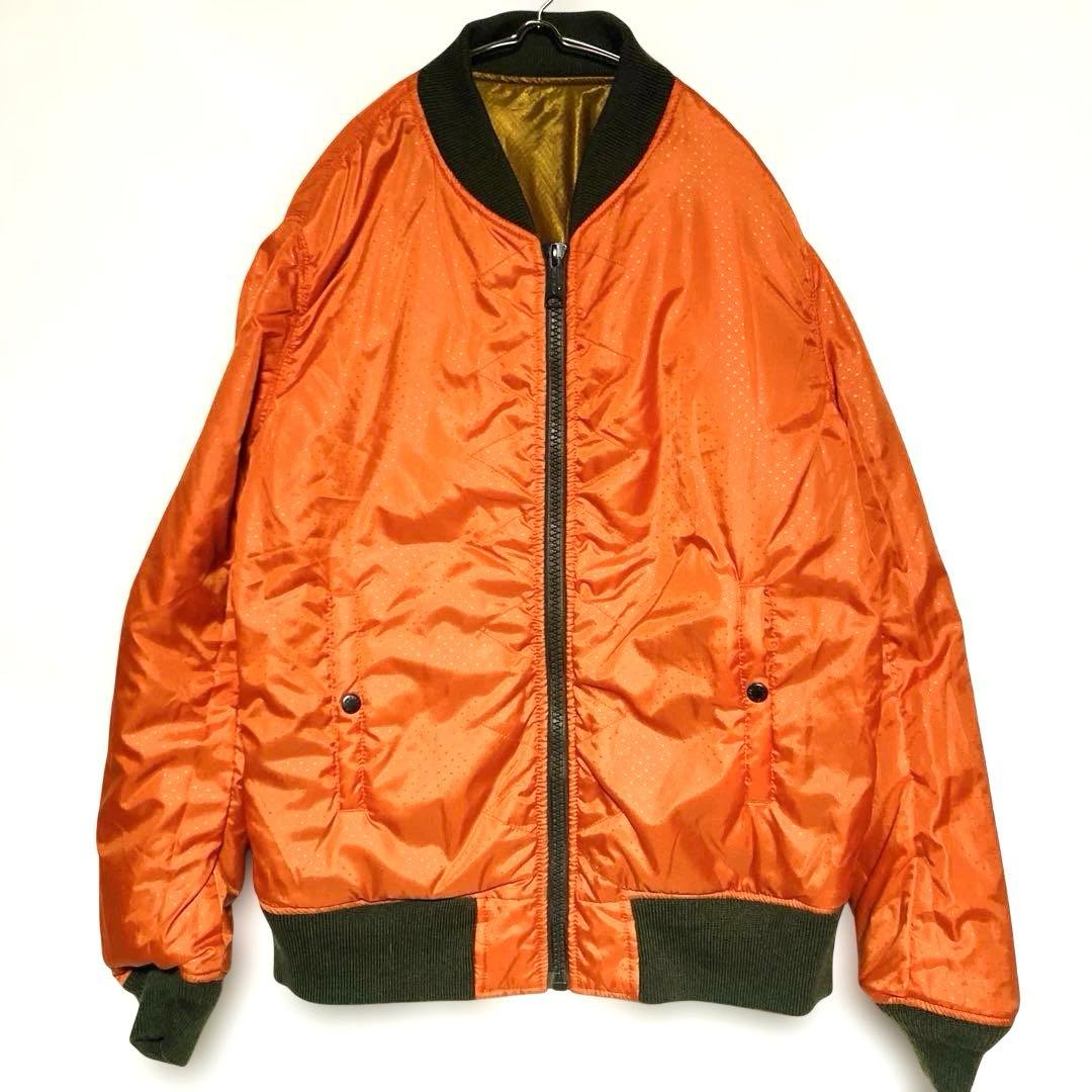 AVIREX 35周年 MA-1 リバーシブル フライトジャケット カーキ L