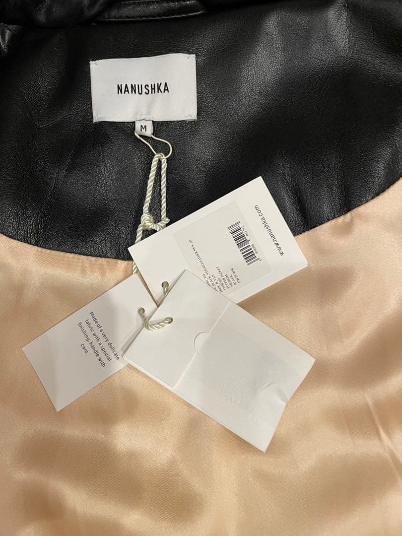 NANUSHKA ナニューシュカ　ビーガンレザー　コート