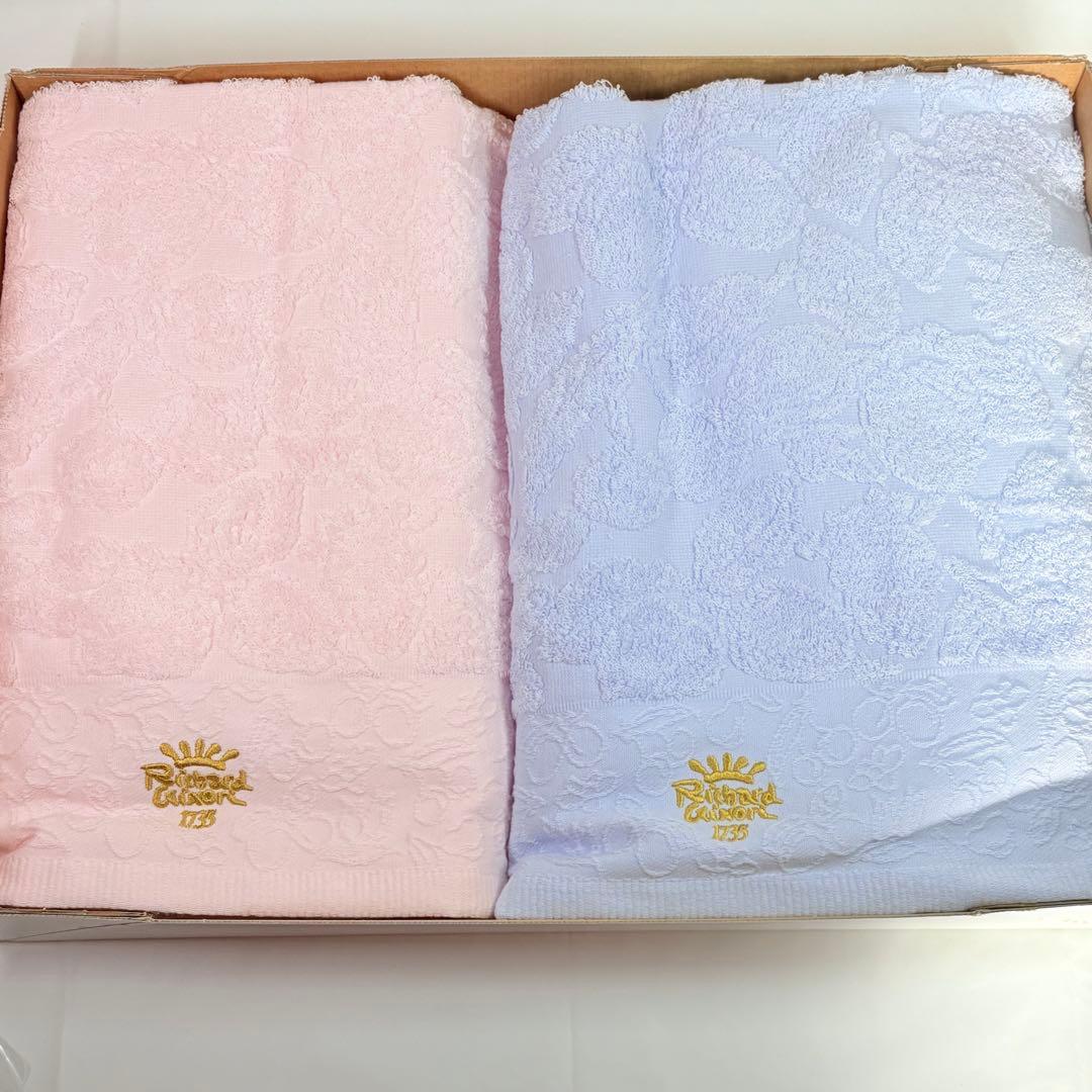 リチャードジノリ×今治　大判バスタオル2枚　伊勢丹ギフト