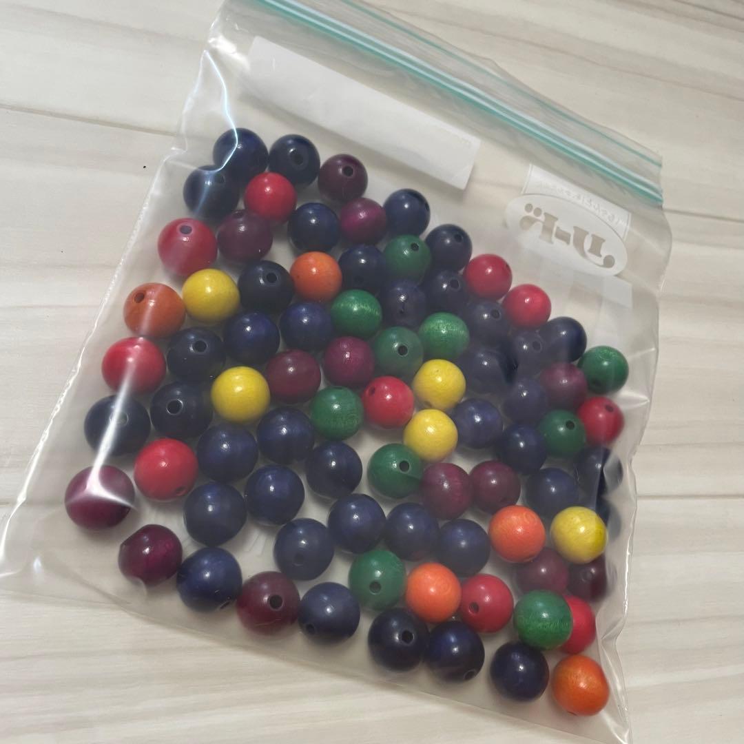 童具館 積み木 ビーズ 小穴 ワクブロック まとめ売り