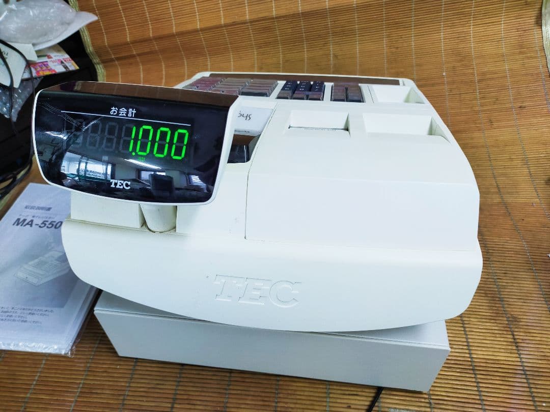 テックレジスター　MA-550　ツインプリンター　人気機種　207308