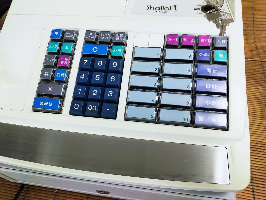 テックレジスター　MA-550　ツインプリンター　人気機種　207308