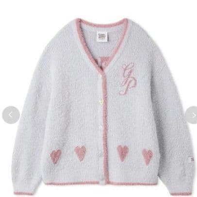 ジェラートピケ【新品未使用】ラメフェザーカーディガン パンツセット