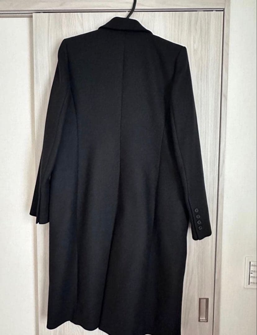 【MANTECO社コラボ】ZARA ブラック ダブルブレスト ロングコート M