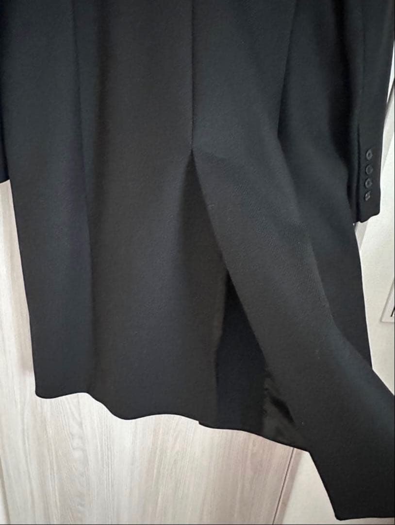 【MANTECO社コラボ】ZARA ブラック ダブルブレスト ロングコート M