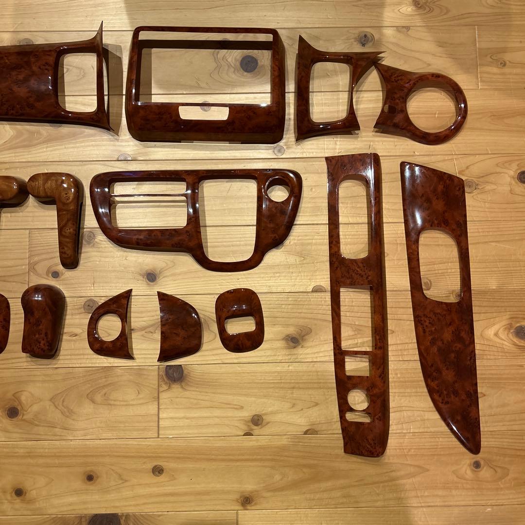 【まさかず】NBOX インテリアパネル　木目