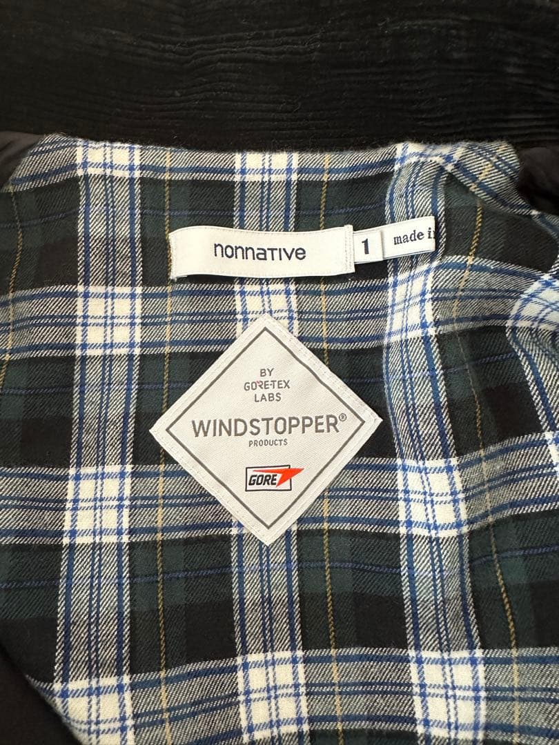 nonnative HUNTER JACKET /サイズ1 /black