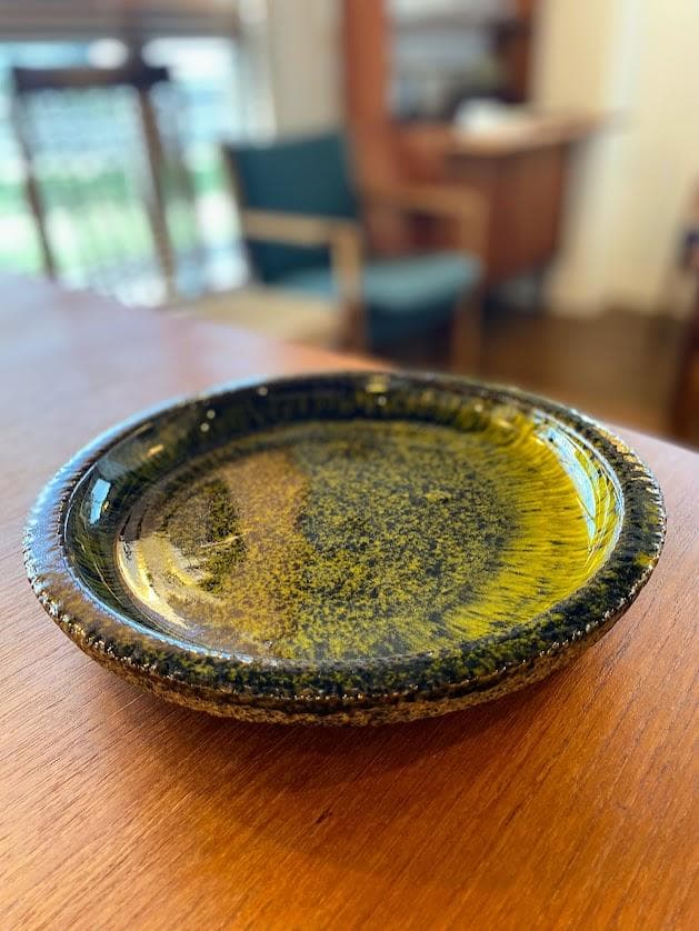 1960s ヴィンテージ デンマーク エルンスト・ファクス作 皿 1点物