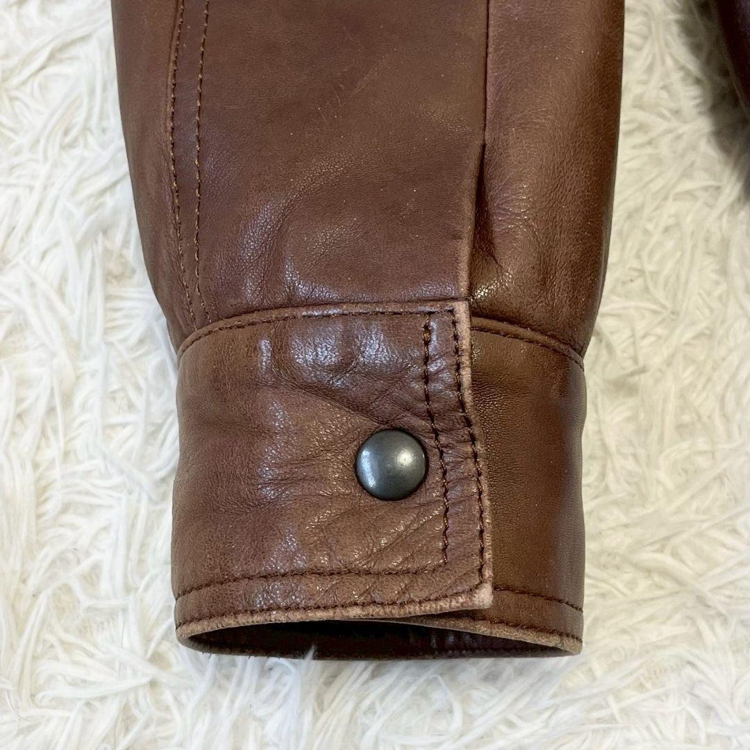 MARIO VALENTINO　マリオ　ヴァレンチノ　レザー　ジャケット　本革