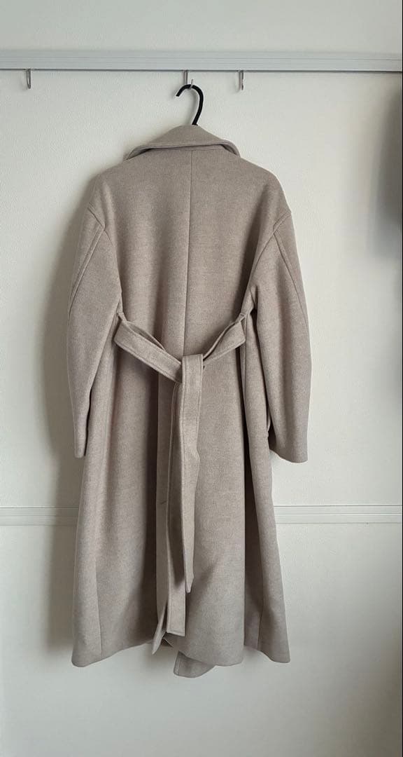 ちぃこさまLana ベージュ ロングコート ウール