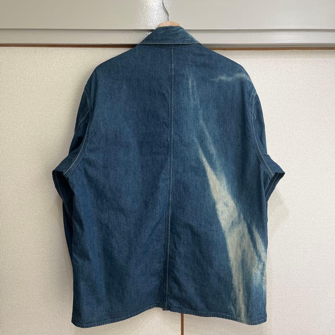 トップス SUNFADE BLEACH LIGHT DENIMSHIRTS BLOUSON