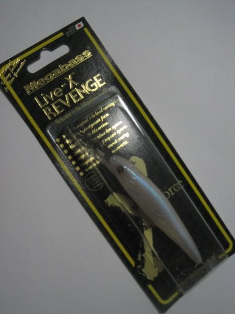 Megabass Live-X Revenge フレンチパールSD　フランス限定