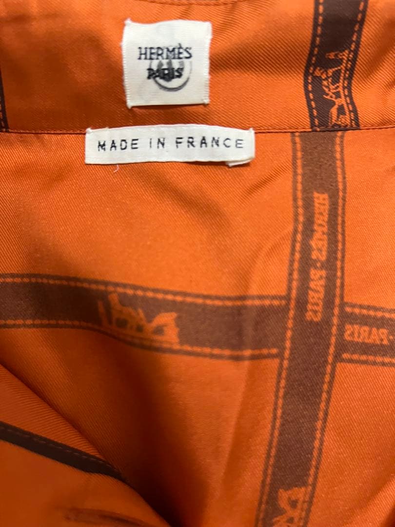 シシ様　HERMES エルメス マルジェラ期 ボルデュックリボンワンピース#44