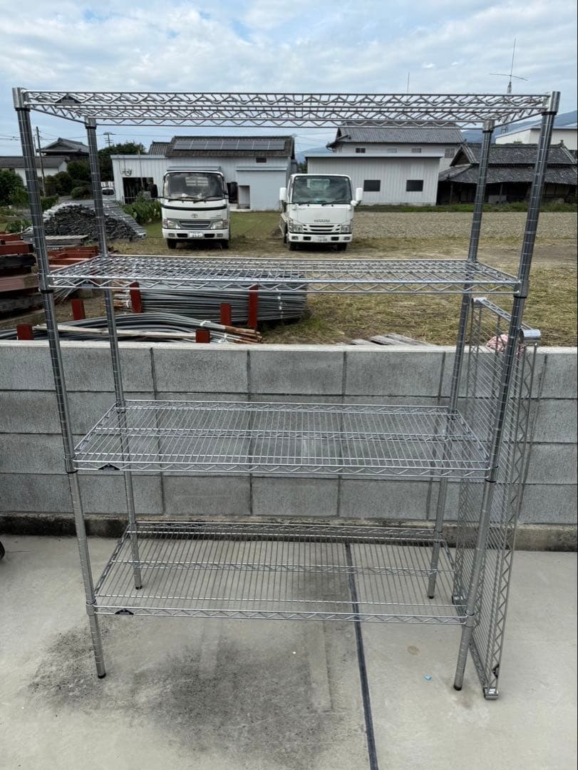 ルミナス　メタルラック5段