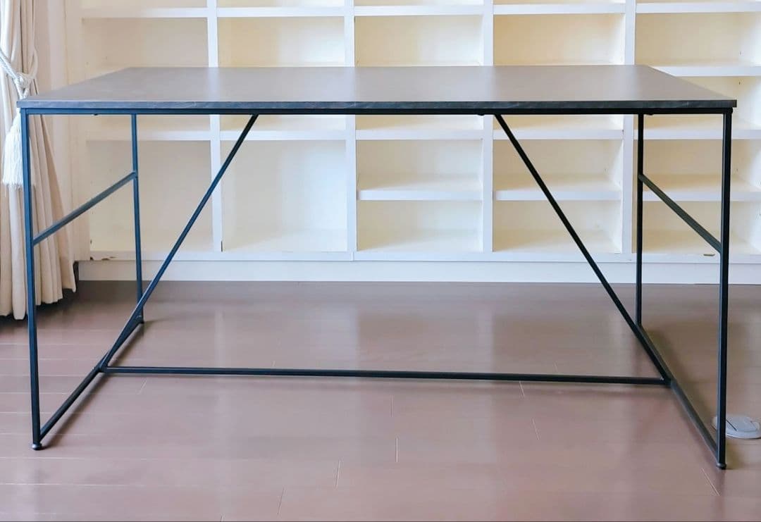 ダイニングテーブル 140cm 大理石マーブル調