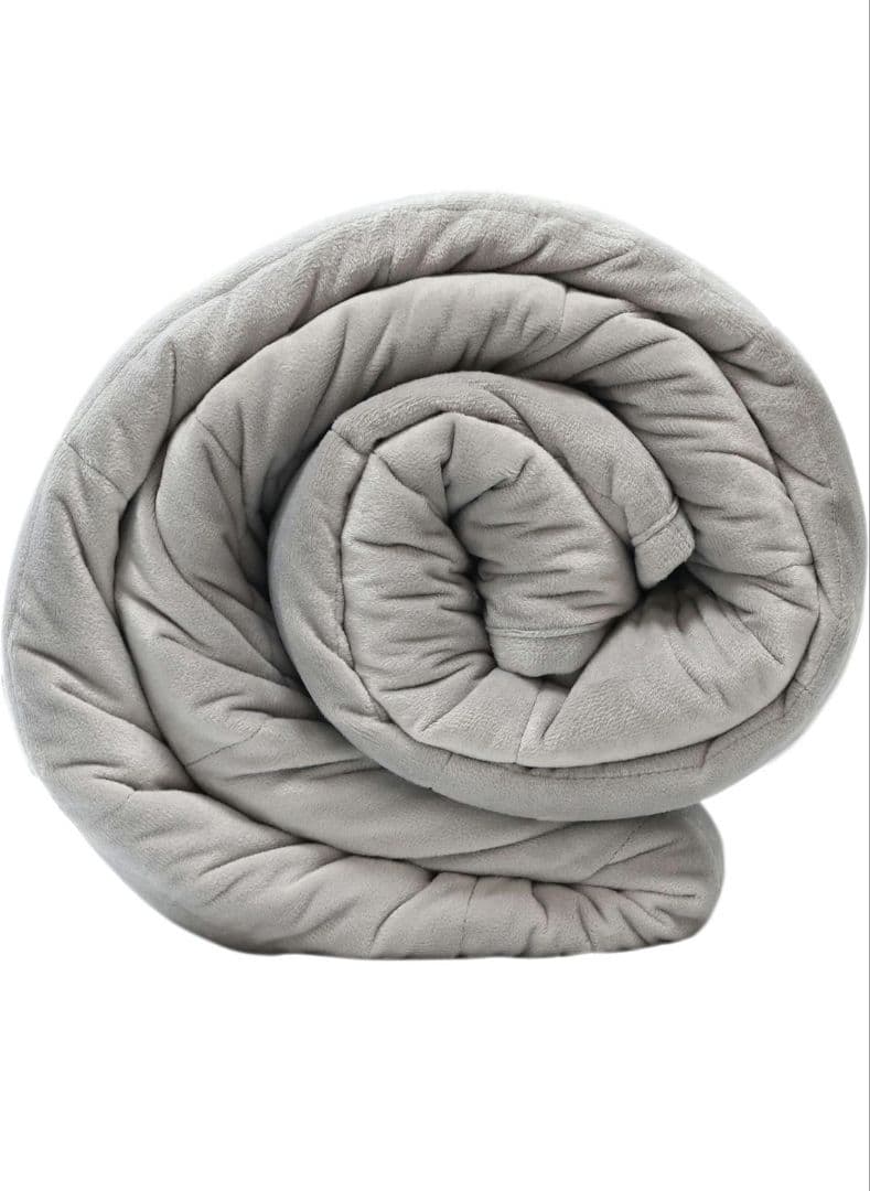 ハグラビ 重いふとん　加重ブランケット リバーシブル　グレー Mサイズ　ダブル