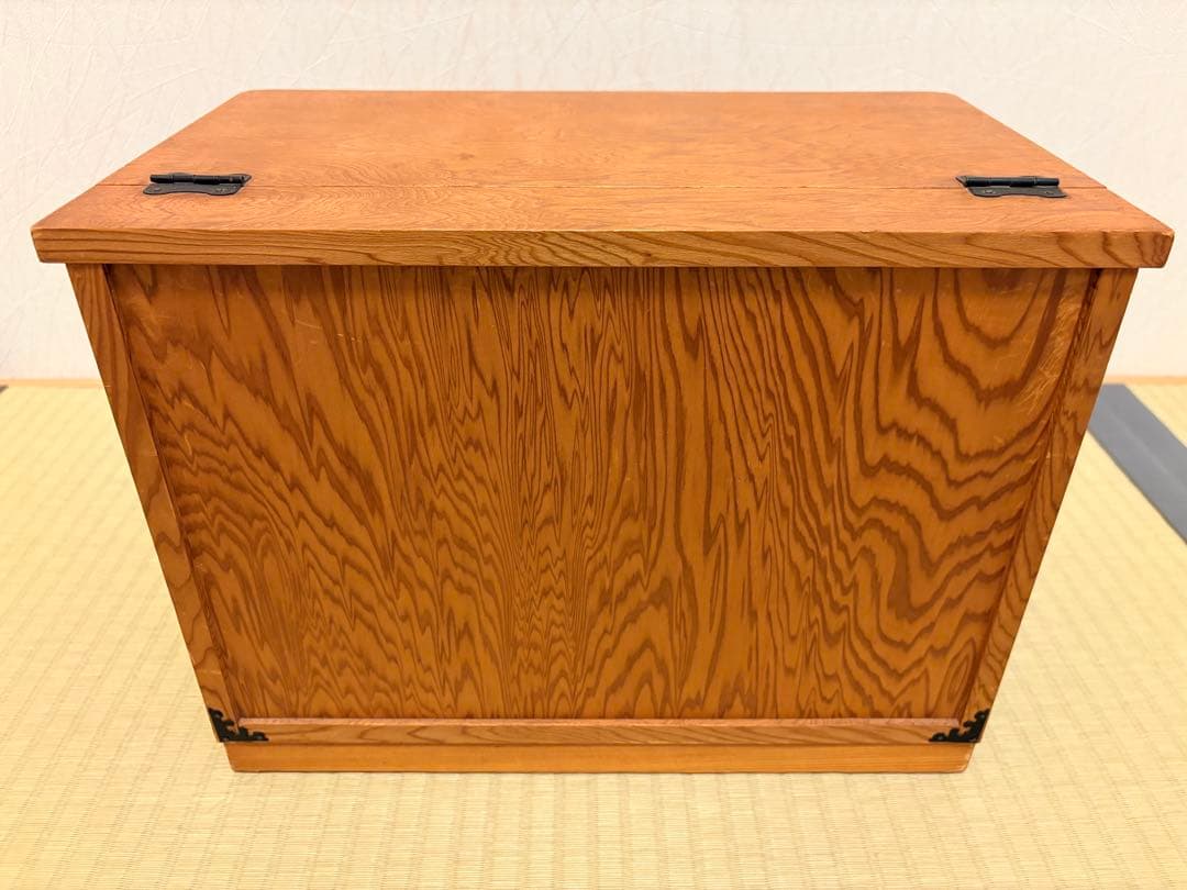 ソーイングボックス？小箪笥　小物入れ　世界遺産　屋久杉3段引出　工芸品　さつま印