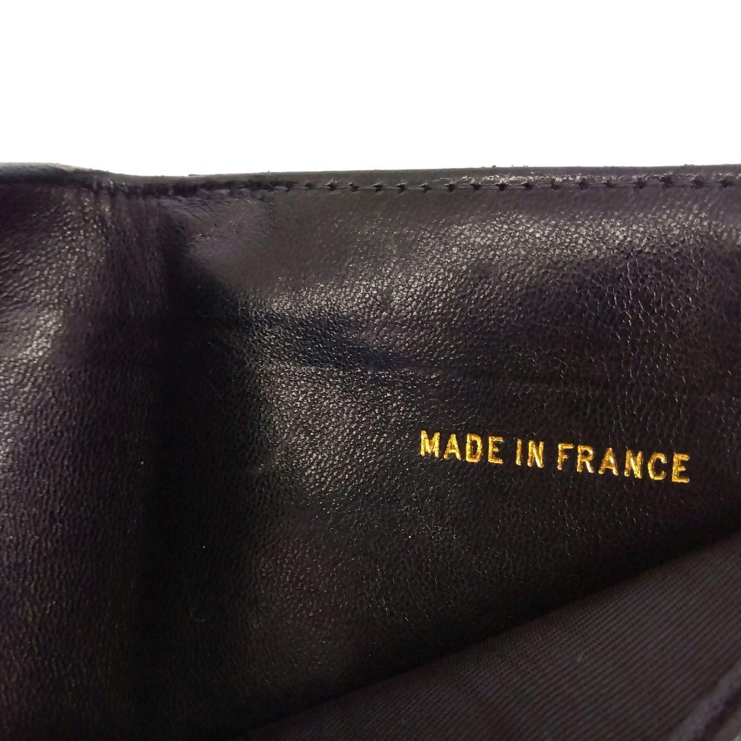 LK04 シャネル ココマーク Wホック財布 シール付き ゴールド金具