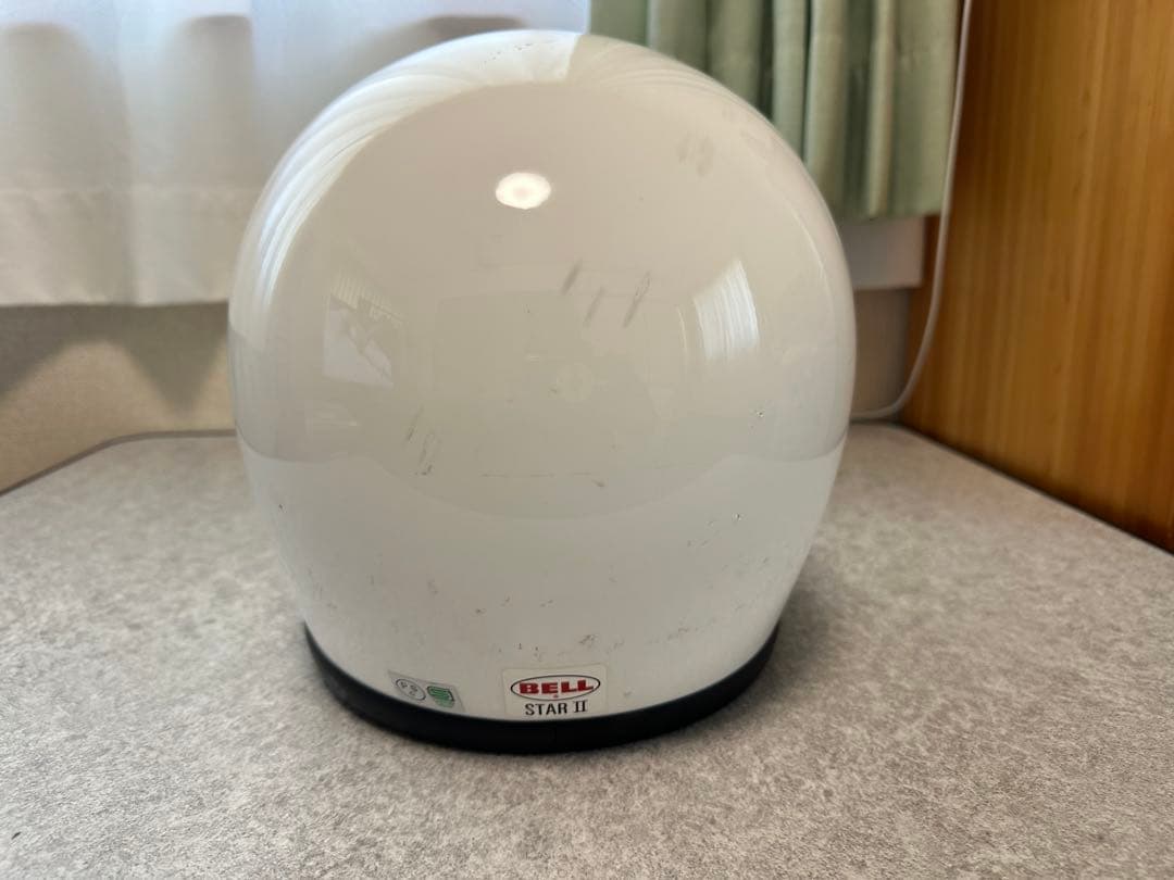 BELL STAR II フルフェイスヘルメット ホワイト　ＸＬサイズ　傷あり