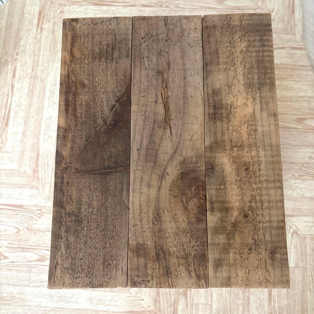 リサイクルウッド 木製シェルフ 無垢 天然木 アンティーク