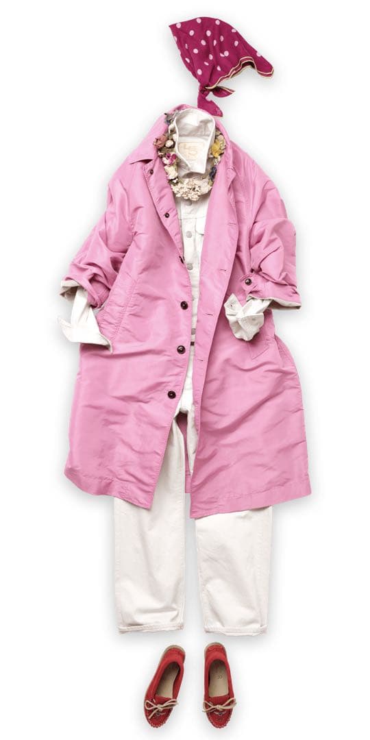 45R ナイロンの908ステンカラーコート