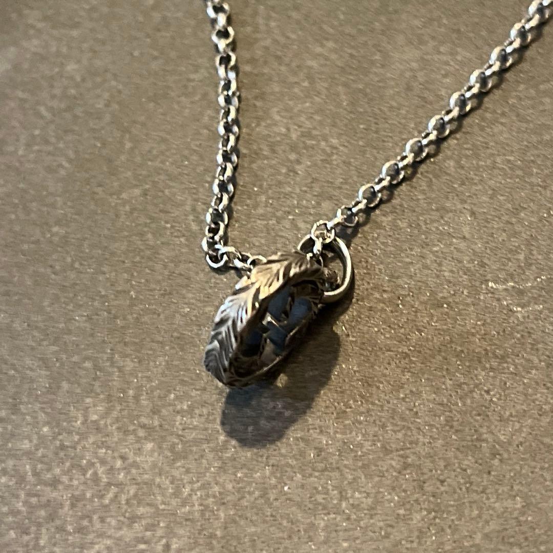 GUCCI グッチ インターロッキングG アラベスク ネックレス Ag925