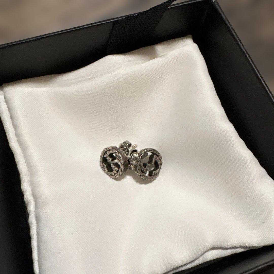 GUCCI シルバー ピアス