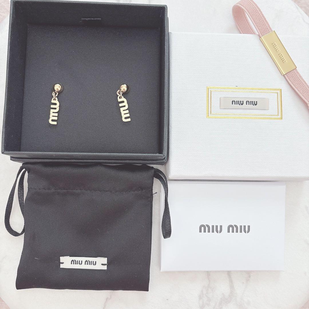 Miu Miu ミュウミュウ l earrings ピアス