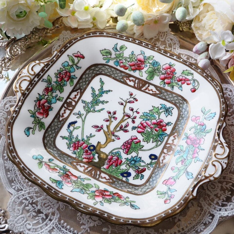 コールポート　インディアンツリー　BBプレート　スクエアプレート　F8