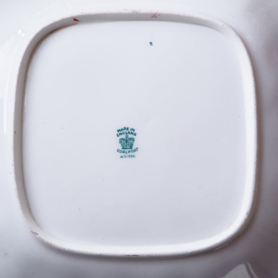 コールポート　インディアンツリー　BBプレート　スクエアプレート　F8