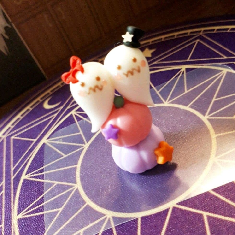 ハロウィン★カボチャタワー★仲良しお化け