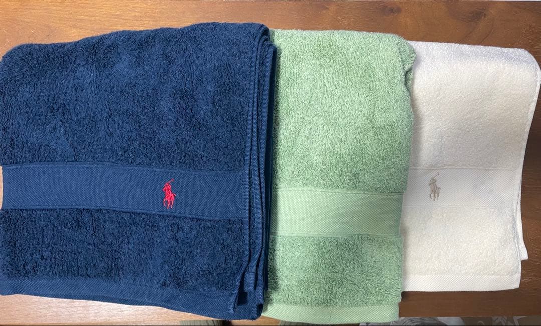 【未使用品】ラルフローレン　バスタオル 3枚セット